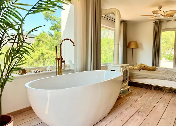 Storm - Very Stylish W/pool & Garden In Gocek Hills 费特希耶